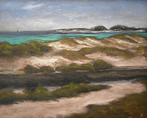 Gateway to the Gulf, Kelly Lane's painting of the Pensacola coastline